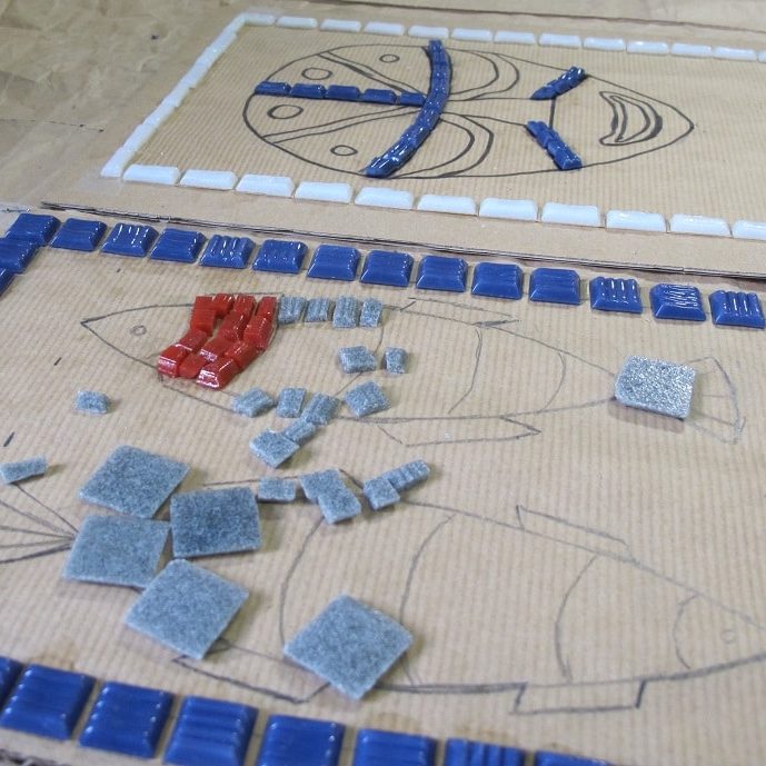 Mosaïque et méthode indirecte